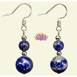 BRINCOS GOTAS DE LÁPIS LAZULI BRINCOS GOTAS DE LÁPIS LAZULI